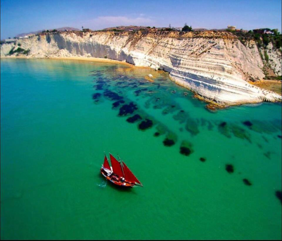 Scala Dei Turchi The White Wall Villa Realmonte Exteriör bild