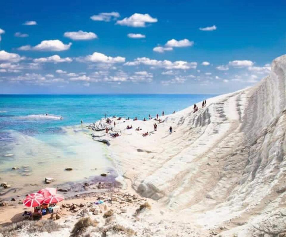 Scala Dei Turchi The White Wall Villa Realmonte Exteriör bild